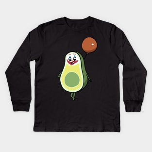 Avocado Villain Kids Long Sleeve T-Shirt